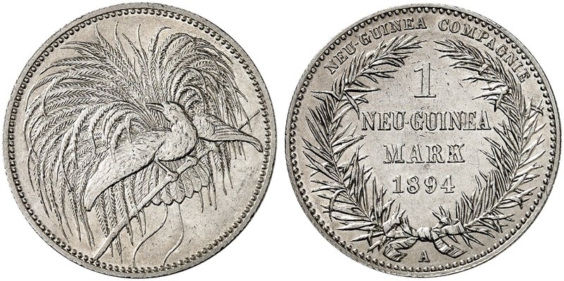DEUTSCH - NEU - GUINEA. J. 705, EPA DNG 5. Ein drittes Exemplar.
kl. Kr., vz