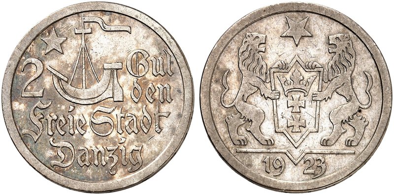 FREIE STADT DANZIG. J. D 8, EPA D 13. Ein zweites Exemplar.
ss