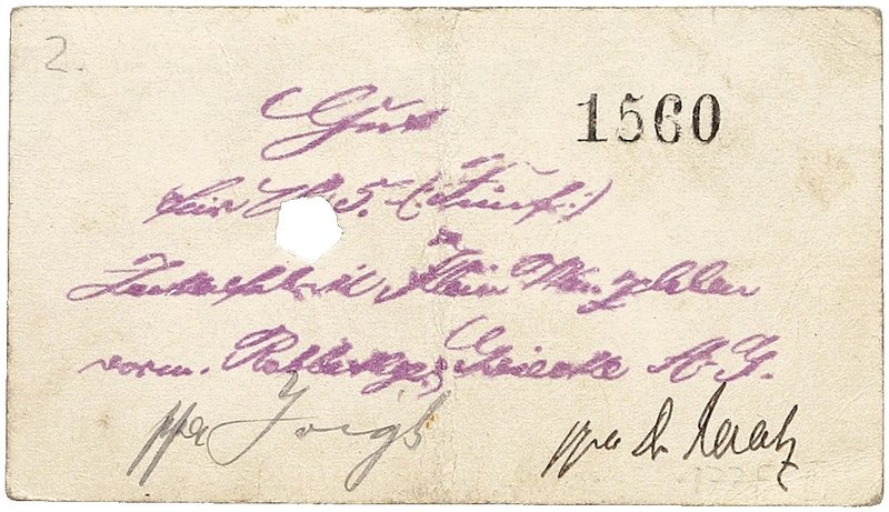 NOTGELDSCHEIN - SAMMLUNG 1914. ANHALT. Klein-Wanzleben, Zuckerfabrik. Lot von 4 ...