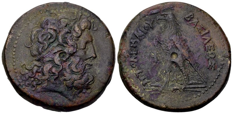 Egypt, Ptolemy III Euergetes
Alexandria, ca. 246-222 BC. Æ drachm, 69.12 g. Dia...