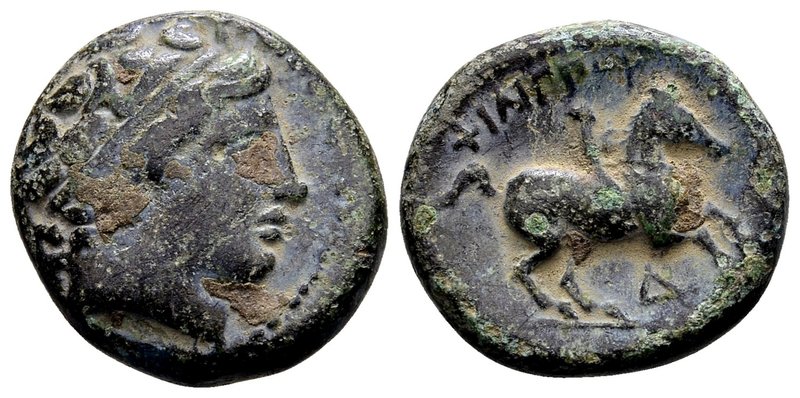 Kingdom of Macedon, Philip II. 
Uncertain mint in Macedon, 359-336 BC. Æ 17, 5....