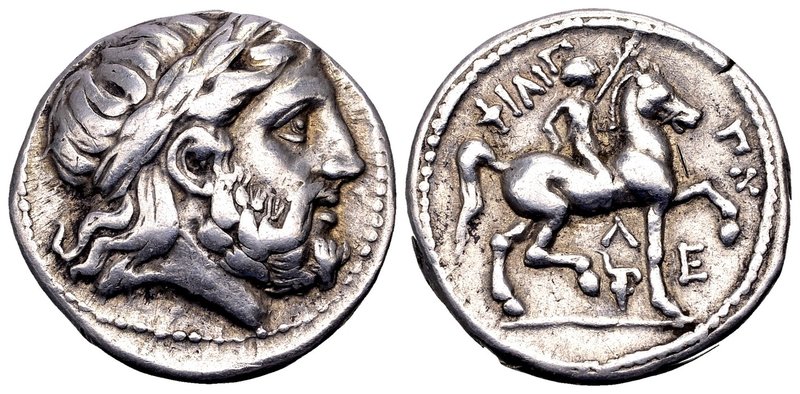 Kingdom of Macedon, Philip III Arrhidaios. 
Amphipolis, 315-295 BC. AR tetradra...
