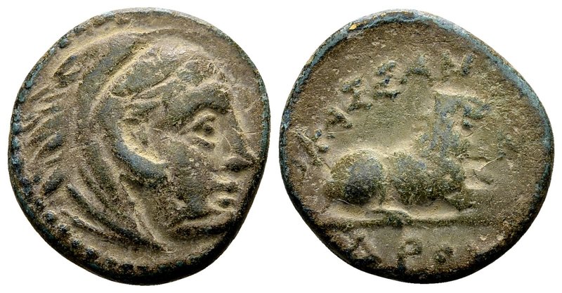 Kingdom of Macedon, Kassander. 
Pella or Amphipolis, 316-306 BC. Æ16, 3.86 g. H...