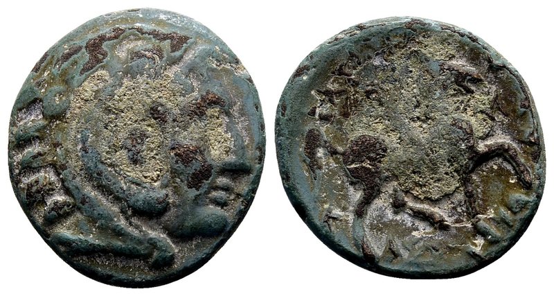 Kingdom of Macedon, Kassander. 
Uncertain mint in Macedon, 305-297 BC. Æ16, 4.0...