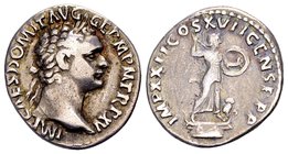 Domitian
Rome, AD 95-96 AD. AR denarius, 3.44 gr. IMP CAES DOMIT AVG GERM PM TR P XV laureate head right / IMP XXII COS XVII CENS P P P Minerva stand...