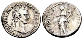 Nerva
Rome, 97 AD. AR denarius, 3,08 g. IMP NERVA CAES AVG PM TR P COS III P P laureate head right / AEQVITAS AVGVST Aequitas standing left, holding ...