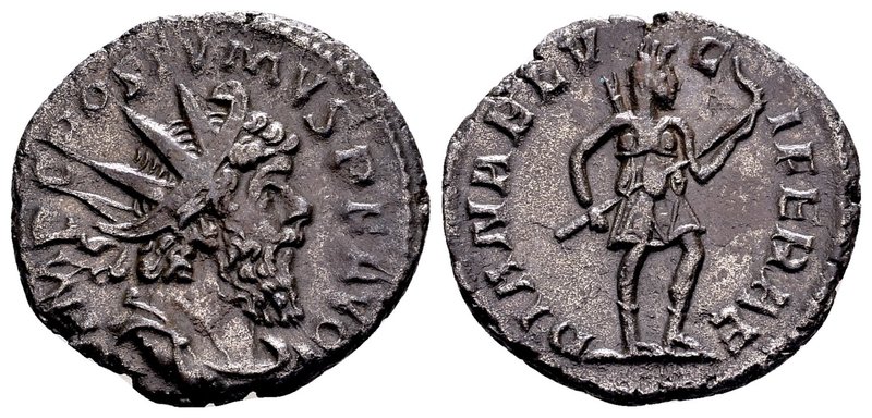 Biddr Dutch Numismatic Auction Auction 4 Lot 305 Postumus Colonia Agrippinensis 266 Ad Ae Antoninianus 3 52 G Imp C Postumus