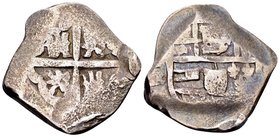 Spain
Seville. Philip III or IV, cob 4 reales. AR, 13.3 g. F