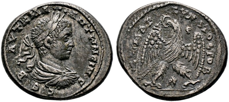 Kaiserzeit. Elagabalus 218-222. Tetradrachme (Provinzialprägung für SYRIA) 219 -...