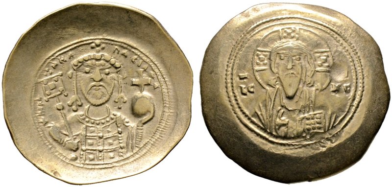 Michael VII. Ducas 1071-1078. Histamenon nomisma (Scyphat) -Constantinopolis-. K...