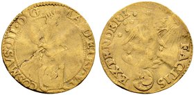 Italien-Livorno. Cosimo III. 1670-1723. Ducat o.J. Nach rechts stehender, gekrönter Herrscher / Fama über Globus. CNI 110, Galeotti 34/5, Fr. 469. 3,1...