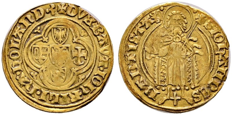 Niederlande-Holland. Johann von Bayern 1418-1425. Goldgulden o.J. -Dordrecht-. F...