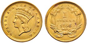 USA. Golddollar 1856 -Philadelphia-. Indian Head. Type 3. KM 86, Fr. 94. 1,66 g
vorzüglich