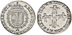 Haus Habsburg. Josef II. 1780-1790. 10 Liards 1789 -Brüssel-. Für die österreichische Niederlande. Her. 394, J. 40.
prägefrisches Prachtexemplar