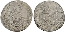 Olmütz, Bistum. Karl von Liechtenstein 1664-1695. 15 Kreuzer 1694 -Kremsier-. L.-M. 286, Suchomel/Videman 390. -Walzenprägung-
vorzüglich