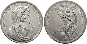 Jülich-Berg. Johann Wilhelm II. von Pfalz-Neuburg 1679-1716. Zinnmedaille o.J. (1716/17) von Johann Selter (unsigniert, nach einem Entwurf von Gabriel...