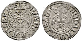 Marsberg, Stadt. Groschen 1609. Mit Titulatur Kaiser Rudolf II. Noss 234.
sehr schön-vorzüglich