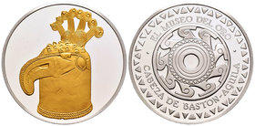 Colombia. Medalla. Ag. 31,11 g. Colección "El Museo del Oro". Partial gold plated. PR. Est...70,00.