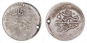 Argelia
1/4 Budju. AR. 1244 H. KM.67. Agujerito en orla. BC.