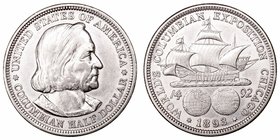 Estados Unidos
1/2 Dólar. AR. 1893. Columbian Exposition. 12.57g. KM.117. EBC-.