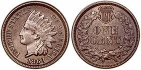 Estados Unidos
Cent. AE. 1863. KM.90. MBC+/EBC-.