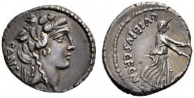  The Collection of Roman Republican Coins of a Student and his Mentor Part III   C. Vibius C.f. Cn. Pansa Caetronianus. Denarius 48, AR 3.85 g. PANSA ...