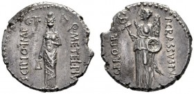  The Collection of Roman Republican Coins of a Student and his Mentor Part III   Q. Caecilius Metellus Pius Scipio and P. Licinius Crassus Iunianus. D...
