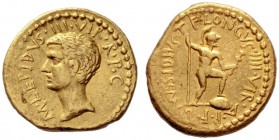  The Collection of Roman Republican Coins of a Student and his Mentor Part III   M. Aemilius Lepidus with L. Mussidius Longus. Aureus 42, AV 7.97 g. M...