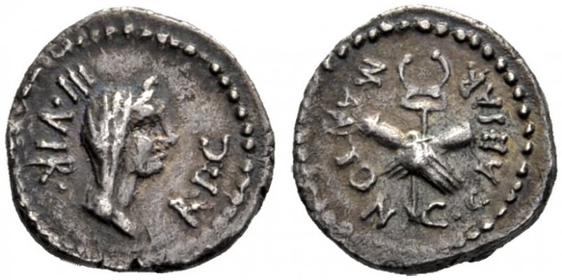  The Collection of Roman Republican Coins of a Student and his Mentor Part III  ...