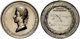 MEDAGLIE ITALIANE
MILANO
Francesco Giuseppe I d’Austria, 1848-1859. Medaglia 1853 opus Cossa. Æ gr. 43,47 mm 48,5 Testa laureata a s. Rv. In cerchi ...