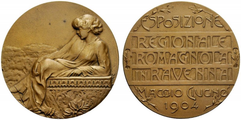 MEDAGLIE ITALIANE
RAVENNA
Durante Vittorio Emanuele III, 1900-1943. Medaglia 1...