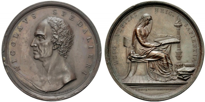 MEDAGLIE ITALIANE
ROMA
Nicola Spedalieri, 1740-1795. Medaglia 1809 opus T. Mer...