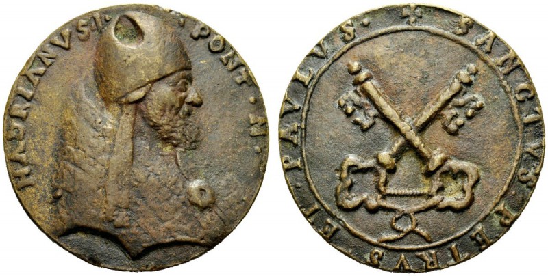 MEDAGLIE PAPALI
ROMA (Se non diversamente indicato)
Adriano I, 772-795. Medagl...