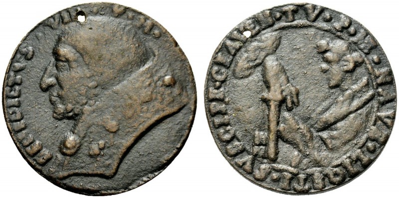MEDAGLIE PAPALI
ROMA (Se non diversamente indicato)
Benedetto VII, 974-985. Me...