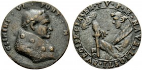 MEDAGLIE PAPALI
ROMA (Se non diversamente indicato)
Clemente VI (Pierre Roger de Beaufort), 1342-1352. Medaglia di restituzione. Æ gr. 26,06 mm 40 B...