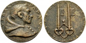 MEDAGLIE PAPALI
ROMA (Se non diversamente indicato)
Beato Urbano V (Guillaumede Grimoard), 1362-1370. Medaglia di restituzione. Æ gr. 26,20 mm 38 Bu...