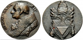 MEDAGLIE PAPALI
ROMA (Se non diversamente indicato)
Gregorio XII (Angelo Correr), 1406-1415. Medaglia di restituzione. Æ gr. 22,64 mm 38 Busto del P...