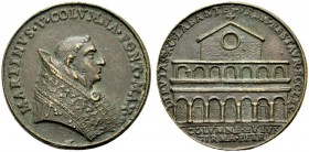 MEDAGLIE PAPALI
ROMA (Se non diversamente indicato)
Martino V (Martino Colonna), 1417-1431. Medaglia di restituzione coniata opus G. Paladino. Æ gr....