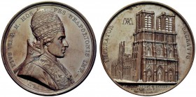 MEDAGLIE PAPALI
ROMA (Se non diversamente indicato)
Pio VII (Barnaba Chiaramonti), 1800-1823. Medaglia 1804 opus Jean-Pieree Droz. Æ gr. 37,78 mm 40...