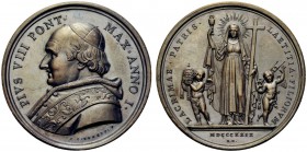MEDAGLIE PAPALI
ROMA (Se non diversamente indicato)
Pio VIII (Francesco Saverio Castiglioni), 1829-1830. Medaglia 1829 a. I opus G. Girometti. Ar gr...
