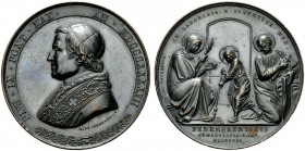 MEDAGLIE PAPALI
ROMA (Se non diversamente indicato)
Pio IX (Giovanni Maria Mastai Ferretti), 1846-1878. Medaglia 1847 opus Giuseppe Cerbara. Æ gr. 7...