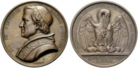 MEDAGLIE PAPALI
ROMA (Se non diversamente indicato)
Pio IX (Giovanni Maria Mastai Ferretti), 1846-1878. Medaglia straordinaria 1850 a. IV opus R. Ga...