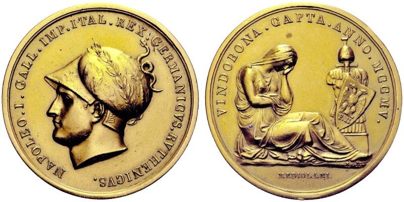 MEDAGLIE NAPOLEONICHE
Periodo Napoleonico, dal 1795 al 1815. 
Medaglia opus Lu...