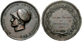 MEDAGLIE NAPOLEONICHE
Periodo Napoleonico, dal 1795 al 1815. 
Medaglia 1808 opus Manfredini. Æ gr. 36,35 mm 44,5 Testa laureata a s. con elmo. Rv. E...
