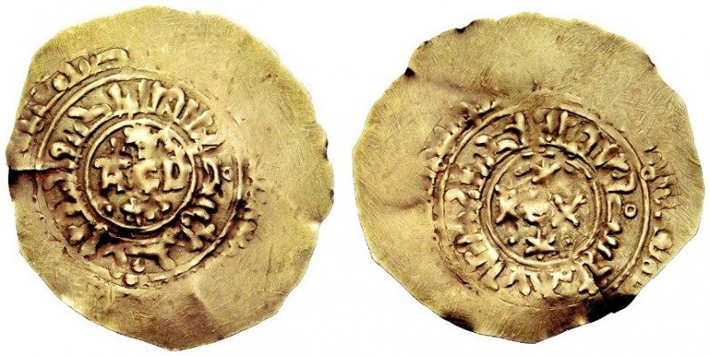 MONETE ITALIANE
AMALFI
Tancredi d'Altavilla re di Sicilia, 1190-1194. Tarì. EL...