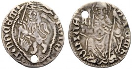 MONETE ITALIANE
BOLOGNA
Giovanni II Bentivoglio, monetazione anonima, 1464-1480. Grosso. Ar gr. 1,35 Come precedente. CNI 54; Ch. 195. Rarissimo. Fo...