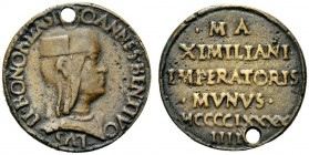 MONETE ITALIANE
BOLOGNA
Medaglia o prova in bronzo del testone 1494 per la concessione dello jus monetandi opus Francesco Raibolini detto il Francia...
