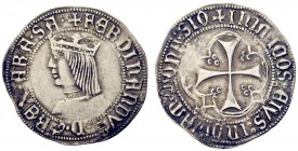 MONETE ITALIANE
CAGLIARI
Ferdinando II d’Aragona, 1479-1516. Reale. Ar gr. 3,03 FERDINANDVS D G REX ARA SA Busto coronato a s. Rv. INIMICOS EIVS IND...