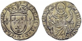 MONETE ITALIANE
MILANO
Luigi XII d’Orleans, Re di Francia e Duca di Milano, 1500-1512. Grosso regale da 6 soldi. Ar gr. 3,83 LVDOVICVS D G FRANCOR R...