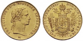 MONETE ITALIANE
MILANO
Francesco I d’Asburgo Lorena, 1815-1835. Mezza Sovrana 1835 - II Tipo. Au Testa laureata a d. Aquila bicipite coronata, con c...